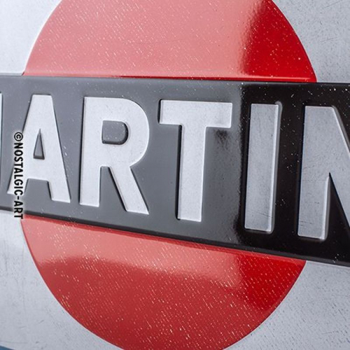 Blechschild Martini Logo 2